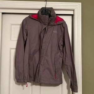 North Face rain jacket